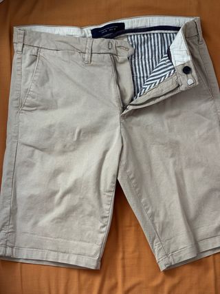 Pantalón Corto Lefties Beige Talla M