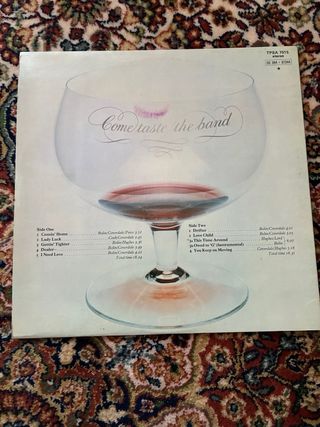Deep Purple Come Taste The Band Vinilo UK