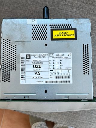 Radio original opel corsa