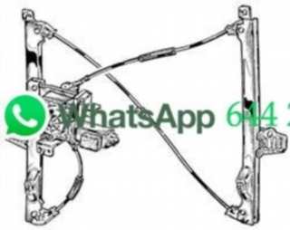 ELEVALUNAS ELÉCTRICO DELANTERO DERECHO 2P (S/MOTO