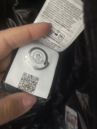 Plumón Moncler Negro