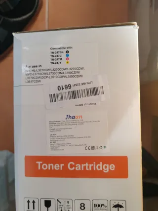 Tóner Brother TN247-PF 04 Pack 4 Colores