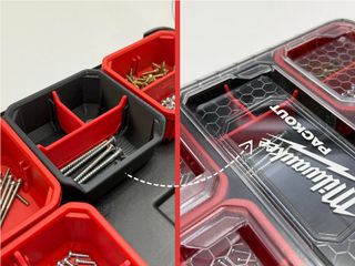 10 Separadores Cajas Milwaukee Packout Slim