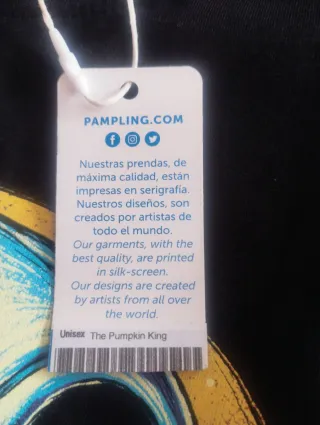 Camiseta Jack Skellington Tatuaje