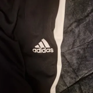 Adidas Pantaloni Sportivi Uomo Neri Bianchi