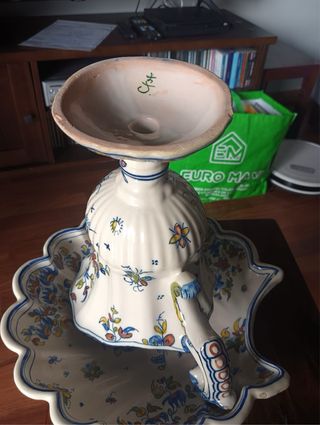 Lavamanos antiguo cerámica aguamanil