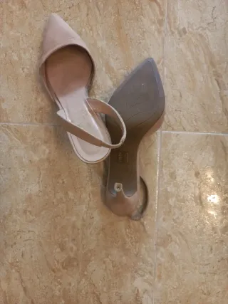 Sandalias Vizzano Rodrigues Tacon 8cm Beige