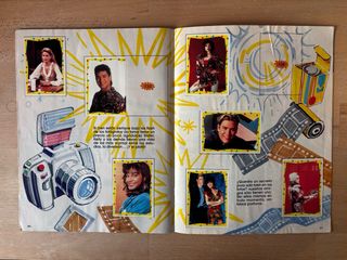 Album Cromos Salvados por la Campana (icompleto)