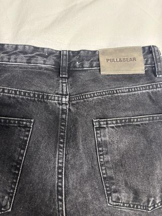 Pantalones Baggy Hombre Negros