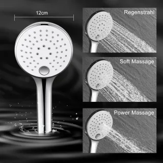 JOHO Columna de Ducha con Rubinetto Termostatico Columna Ducha Monomando Set de Ducha con Grifo Barra