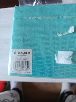 Caja Hojas Busquets Años 80