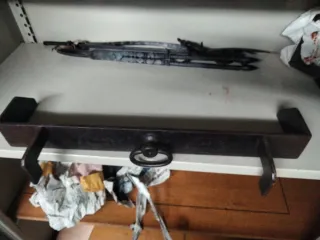 Frontal de hierro fundido. Hecho en Minglanilla