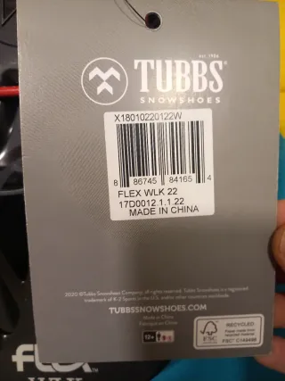 Raquetas de nieve Tubbs a estrenar