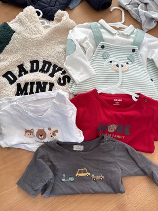Pack Ropa Bebé: Buzo, Conjunto y Camisetas