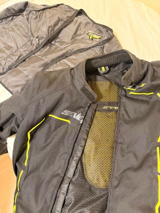 Chaqueta de moto Seventy talla M