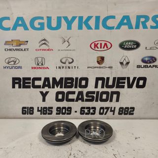 JUEGO DISCOS FRENO TRASEROS FORD SCORPIO NUEVO 645610