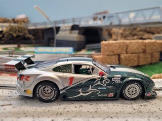 Coche de slot Hornby-Scalextric Jaguar XKRS