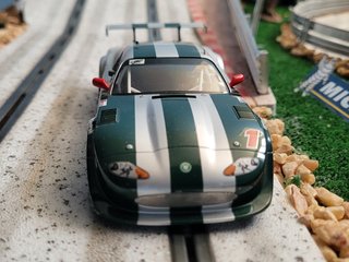 Coche de slot Hornby-Scalextric Jaguar XKRS