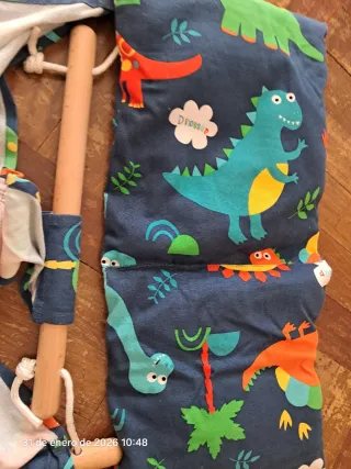 Columpio bebé dinosaurios