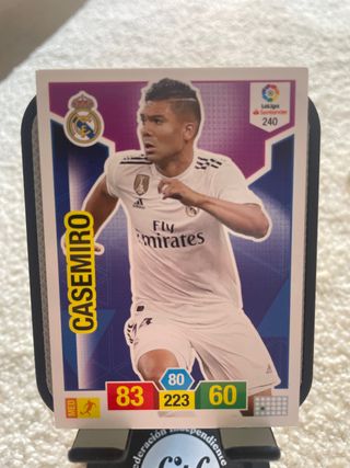 Cromo Casemiro Fútbol Liga Santander 18-19