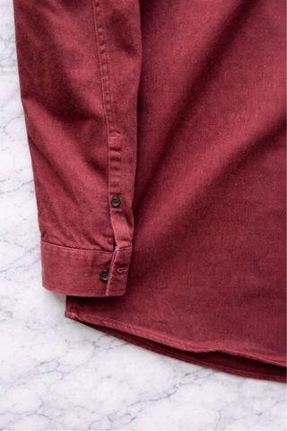 Sobrecamisa Zara granate