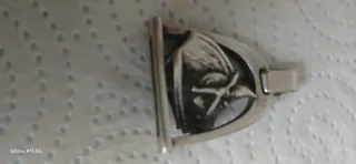 Llavero Plata Cabeza de Caballo