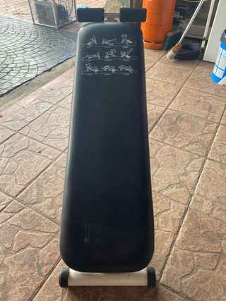 Plancha abdominales gimnasio plegable