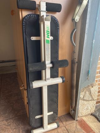 Plancha abdominales gimnasio plegable