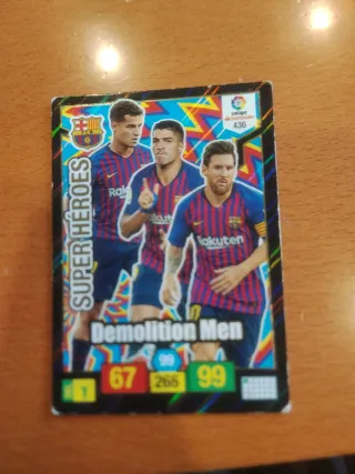 Carta Adrenalyn XL 18-19 Barcelona Demolition Men