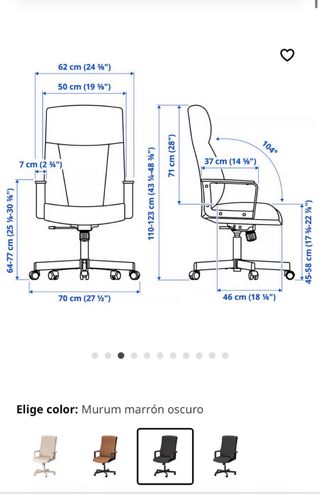 Silla de escritorio IKEA