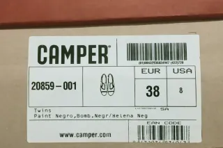 Camper Zapatos Tacón Cordones Talla 38