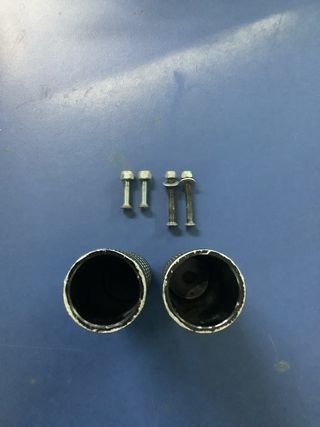 Pegs Bici Aluminio con Tornillos