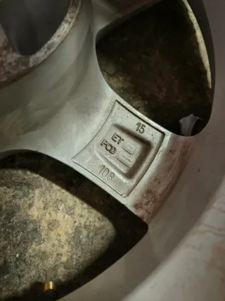 Llantas de aluminio 15 pulgadas