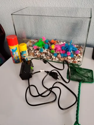 Kit de Acuario 10L con purificador y accesorios