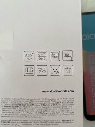 Alcatel 1S Nero con Tripla Fotocamera