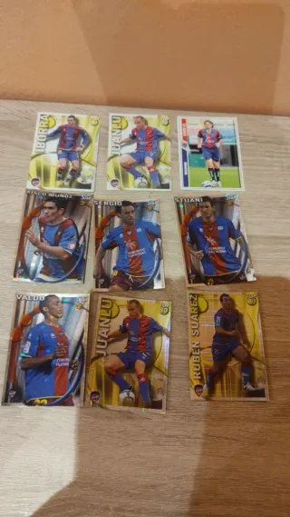 193 cromos Levante U.D. mundicromo