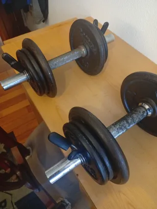 Mancuernas Fitness Ajustables 10 kilos cada una