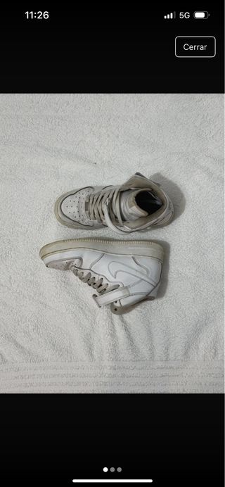 Nike Air Force 1 Altas Blancas