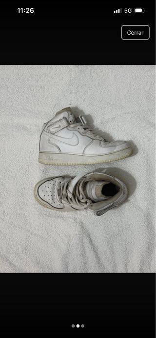 Nike Air Force 1 Altas Blancas