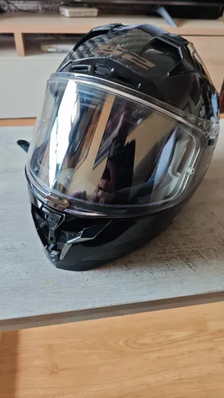 Casco LS2 FF327 Challenger Carbon tlla L