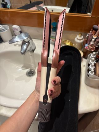 Piastra per capelli Dyson Airstrait Beige/Rosa