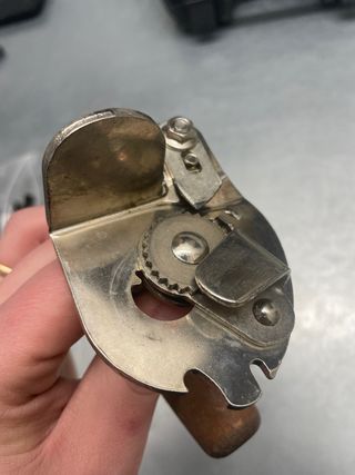 Apriscatole professionale metallo e legno