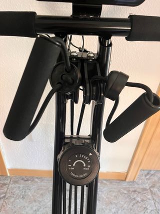 Bici Estática Compacta con Respaldo