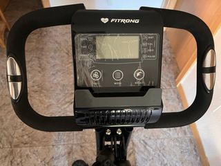 Bici Estática Compacta con Respaldo