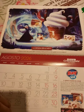 3 calendari 2026 (1 a tema fiabe)