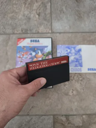 Sonic Chaos - Sega Master System