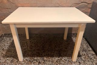 Mesa y Silla Infantil Blanca IKEA urge