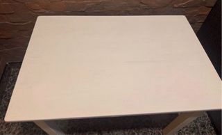 Mesa y Silla Infantil Blanca IKEA urge