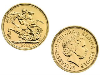 Moneda Oro Medio Soberano