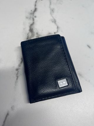 Cartera de Piel Tommy Hilfiger Negra